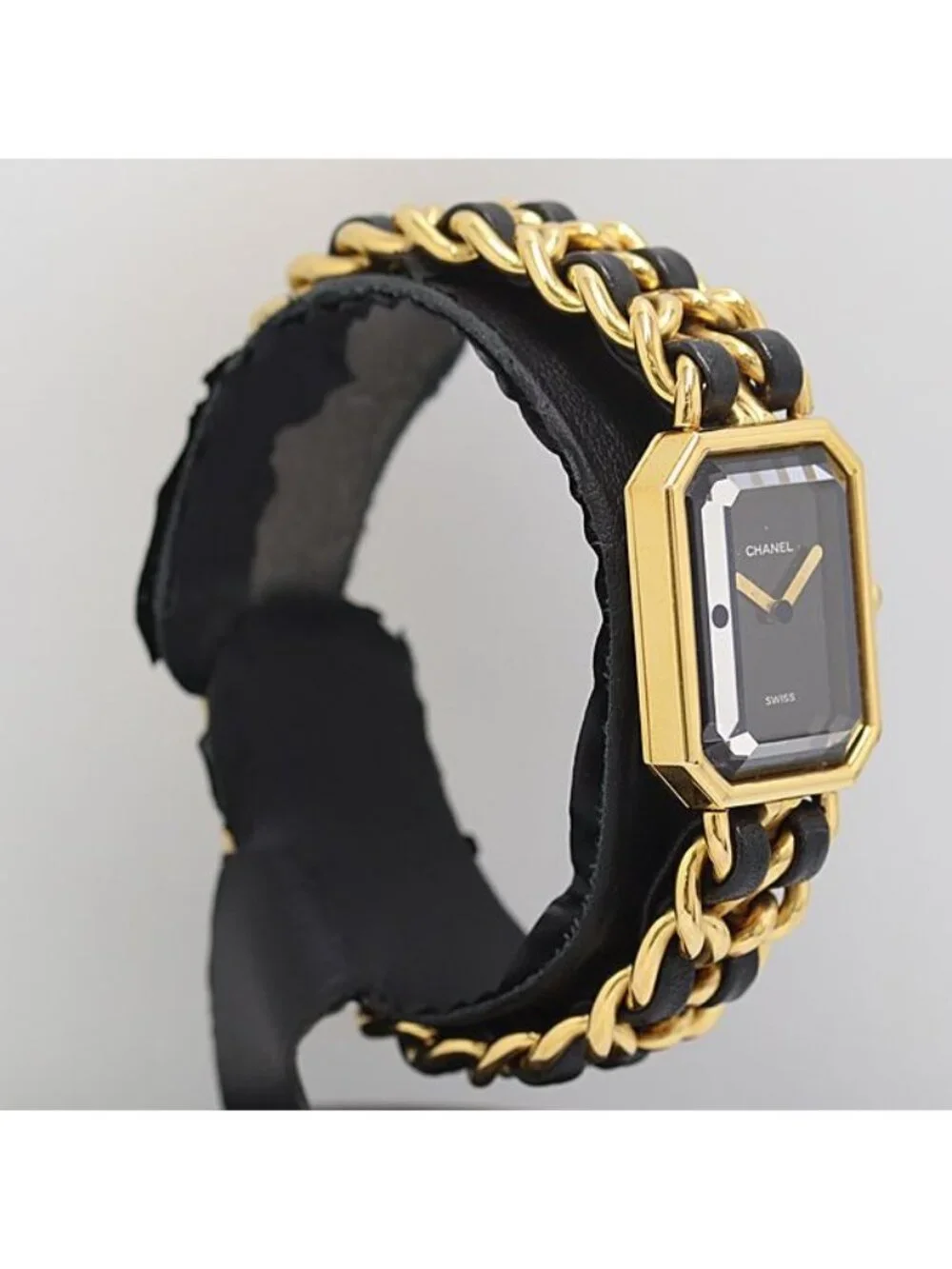 Chanel Premiere Lqz Black Dial Watch 8 Dit Myt